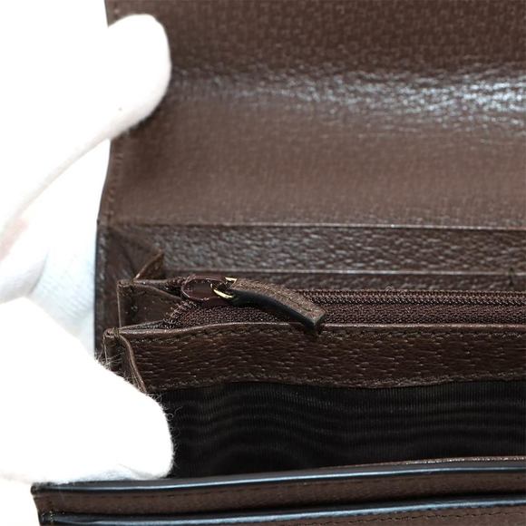 GUCCI Ophidia GG Continental Wallet Bi-fold Long Supreme Beige Brown 735430 - Picture 9 of 9
